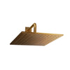 101SHHD-12SQ-SQ-GP Sherle Wagner International Modern Square Shower Head with Square Flange in Gold Plate metal finish