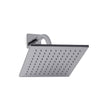 101SHHD-8SQ-SQ-PN Sherle Wagner International Modern Square Shower Head with Square Flange in Polished Nickel metal finish