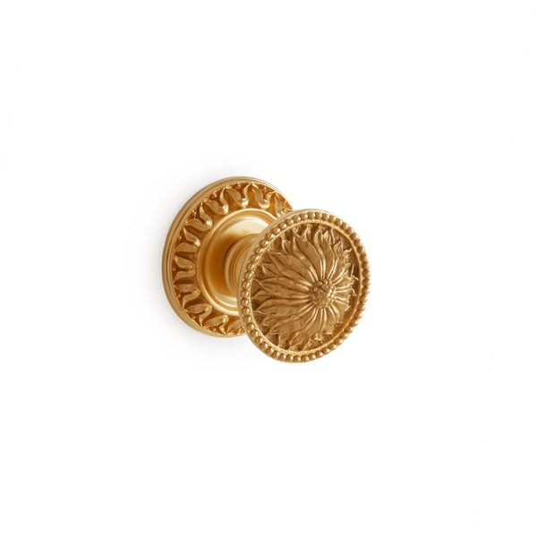 Acanthus Door Knob - Sherle Wagner International